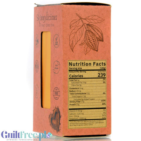 Skinnylicious Cocoa - kakao maksymalnie odtłuszczone 1% tłuszczu