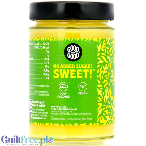 Good Good Keto Lemon Spread - vegan keto lemon curd without sugar, 26kcal