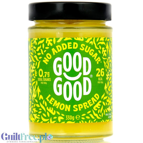 Good Good Keto Lemon Spread - vegan keto lemon curd without sugar, 26kcal