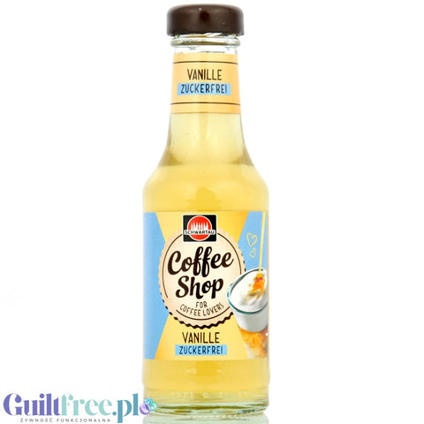 Schwartau Coffee Shop Vanilla - waniliowy syrop bez cukru