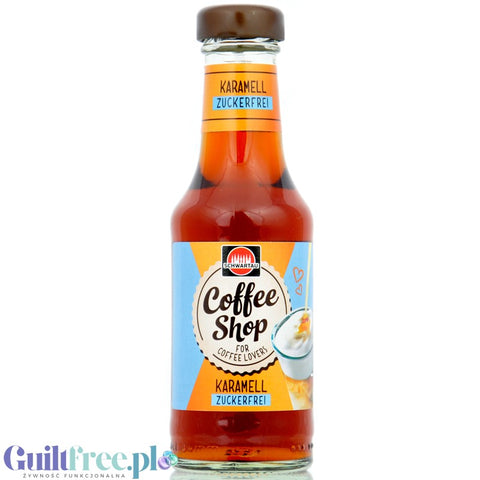 Schwartau Coffee Shop Karamell - karmelowy syrop bez cukru do kawy