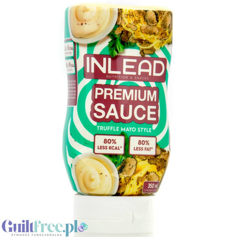 Inlead Premium Sauce Truffle Mayonnaise - niskotłuszczowy majonez truflowy bez dodatku cukru 80% mniej tłuszczu