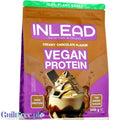 Inlead Vegan Protein Creamy Chocolate - vegan protein supplement based on 4 plant proteins with stevia