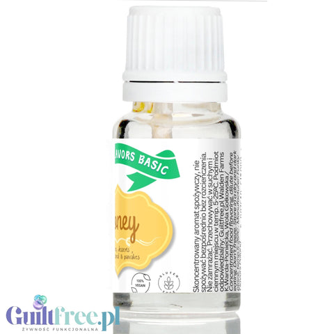 Funky Flavors Basic Honey 10ml - Miód - kropelki aromatyzujące bez cukru, tłuszczu i słodzików