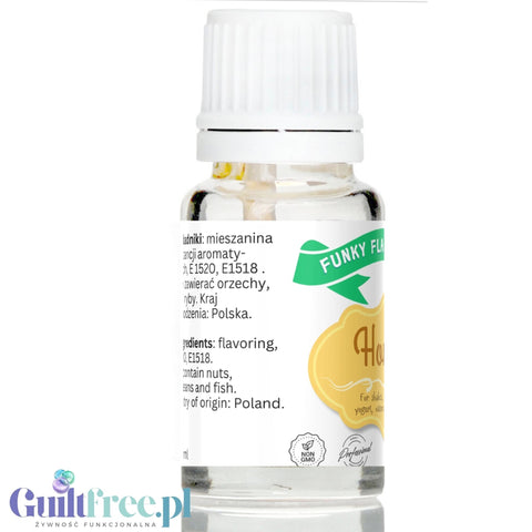 Funky Flavors Basic Honey 10ml - Miód - kropelki aromatyzujące bez cukru, tłuszczu i słodzików