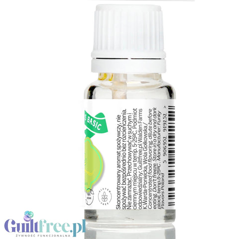 Funky Flavors Basic Lime 10ml - Limonka - kropelki aromatyzujące bez cukru, tłuszczu i słodzików