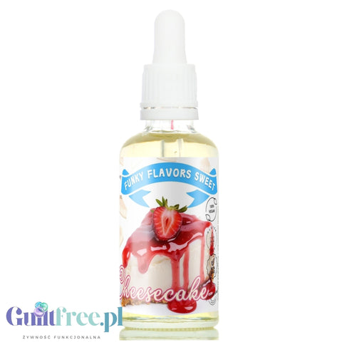 Funky Flavors Sweet Cheesecake - concentrated liquid food flavoring, fat & sugar free