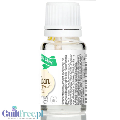 Funky Flavors Basic Marzipan 10ml - marcepanowe kropelki aromatyczne bez cukru, słodzików i kalorii