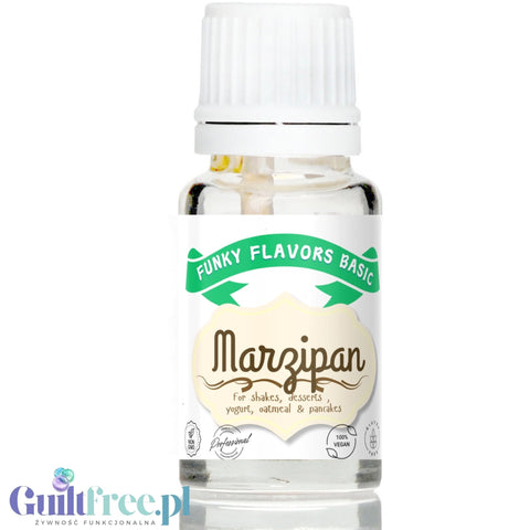 Funky Flavors Basic Marzipan 10ml - marcepanowe kropelki aromatyczne bez cukru, słodzików i kalorii
