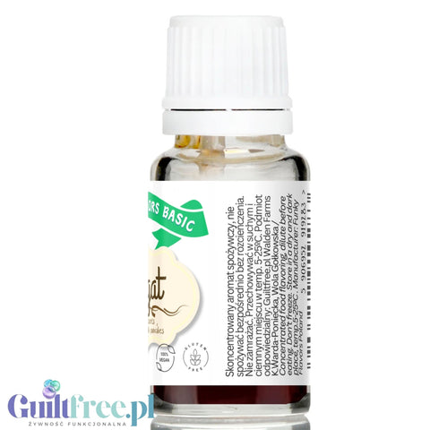 Funky Flavors Basic Nougat 10ml - nugatowe kropelki aromatyczne bez cukru, słodzików i kalorii