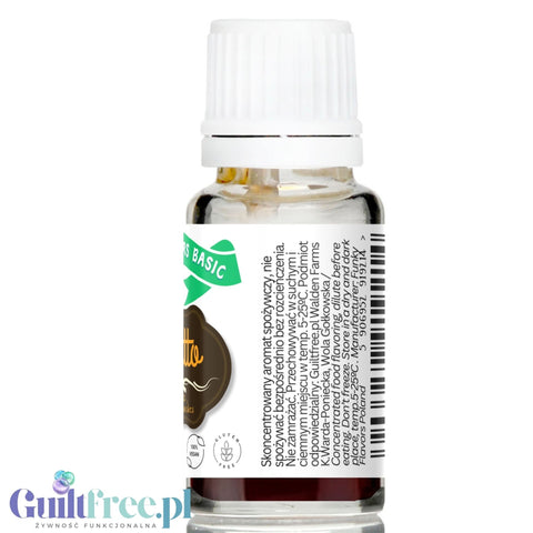 Funky Flavors Basic Amaretto 10ml: kropelki aromatyczne do kawy bez cukru, słodzików i kalorii