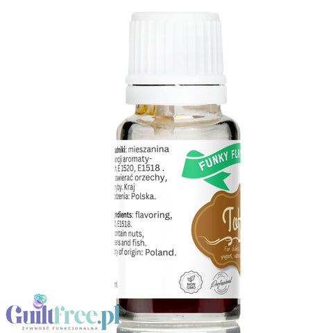 Funky Flavors Basic Toffee 10ml - bezcukrowy aromat toffi, bez kalorii i słodzików