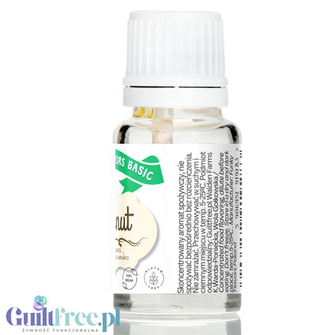 Funky Flavors Basic Coconut 10ml - kokosowe kropelki bez cukru, słodzików i kalorii