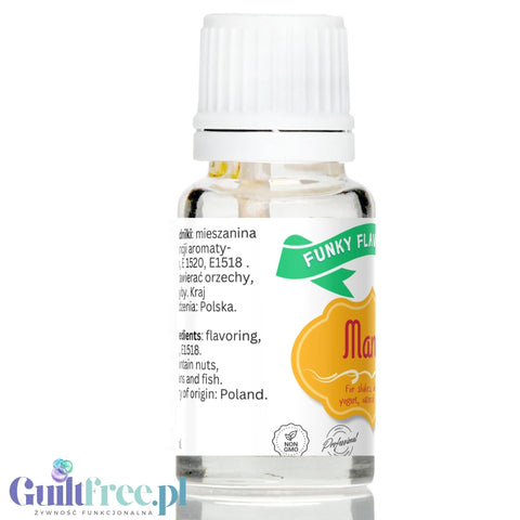 Funky Flavors Basic Mango 10ml - kropelki aromatyczne z nutą mango, bez cukru, słodzików i kalorii