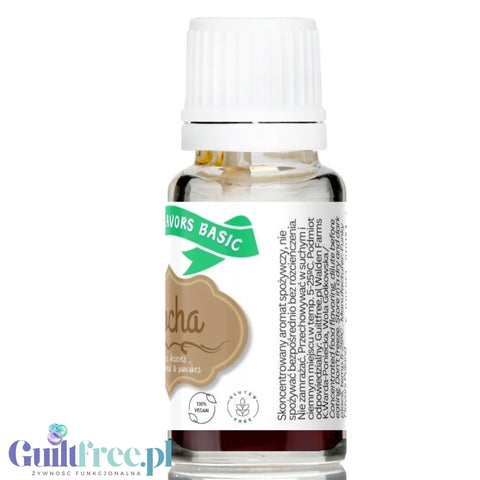 Funky Flavors Basic Mocha 10ml - kropelki aromatyczne bez cukru i słodzików, aromat mocnej kawy