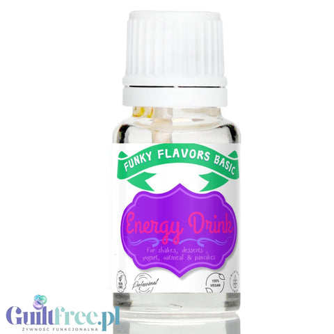 Funky Flavors Basic Energy Drink 10ml - aromat napoju energetycznego bez cukru & bez tłuszczu