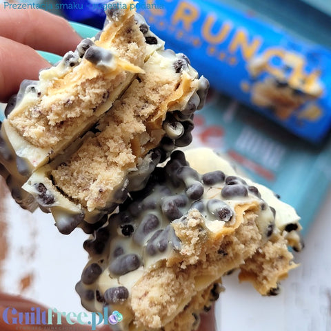 USN Trust Crunch Protein Bar White Chocolate Blueberry Muffin - chrupiący baton białkowy Biała Czekolada & Jagodowy Muffin