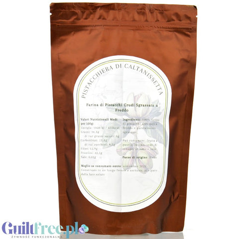 Pistacchiera Di Caltanissetta 100% Farina di Pistacchio - odtłuszczona włoska mąka pistacjowa