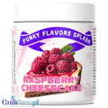 Funky Flavors Splash Raspberry Cheesecake 50g - sernikowy aromat słodzący w proszku, z malinami i ciasteczkami