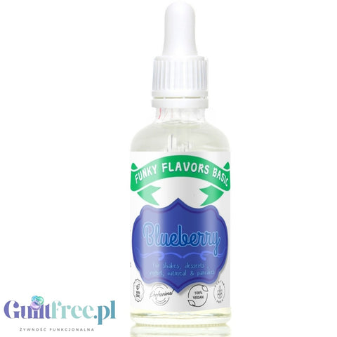 Funky Flavors Basic Blueberry 30ml  sugar free, fat free, calorie free liquid food flavoring