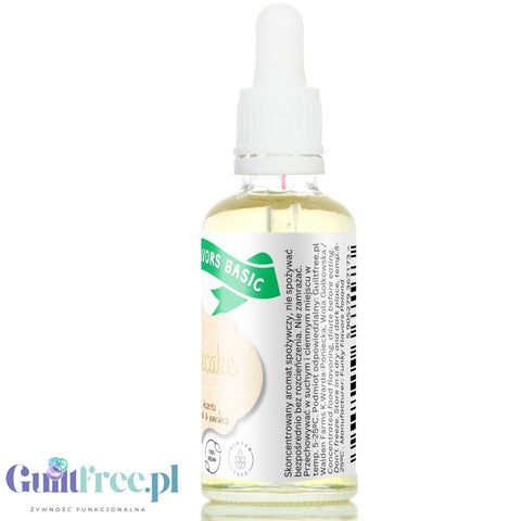 Funky Flavors Basic Cheesecake 30ml - sernikowe kropelki aromatyzujące bez cukru, słodzików i kalorii