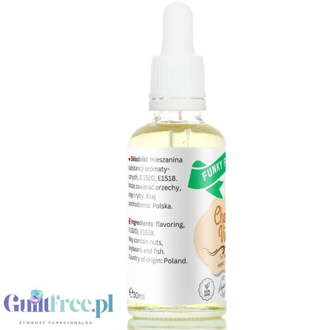 Funky Flavors Basic Cheesecake Vienesse 30ml - kropelki aromatyzujące bez cukru i słodzików, aromat sernika z pomarańczą