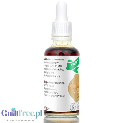 Funky Flavors Basic Dulce de Leche 30ml - kropelki aromatyzujące bez cukru i słodzików, kajmakowe