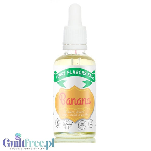 Funky Flavors Basic Banana 30ml sugar free, fat free, calorie free liquid food flavoring