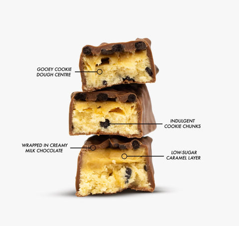 Per4m Protein Bar Cookie Dough - baton białkowy 20g białka, masa ciasteczkowa z mleczną czekoladą