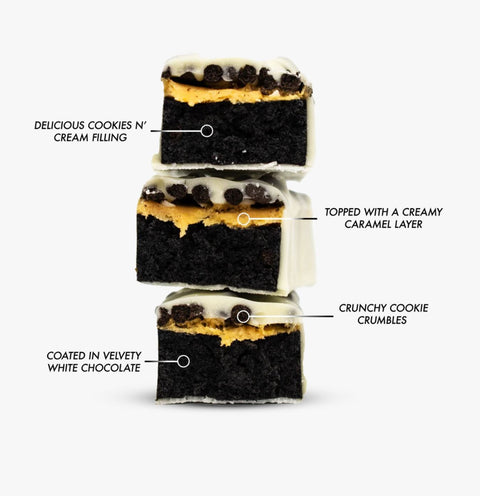 Per4m Protein Bar Cookies n' Creme - baton białkowy 20g białka, smak ciasteczek z kremem w czekoladzie