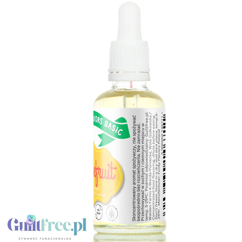 Funky Flavors Basic Grapefruit 30ml - skoncentrowane kropelki grejpfrutowe bez cukru & bez tłuszczu
