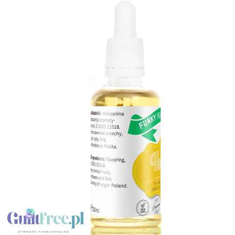 Funky Flavors Basic Honey 30ml - miodowe kropelki aromatyczne do potraw bez cukru, słodzików i kalorii