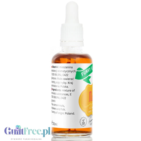 Funky Flavors Basic Mango 30ml - kropelki aromatyzujące do potraw bez cukru, słodzików i kalorii