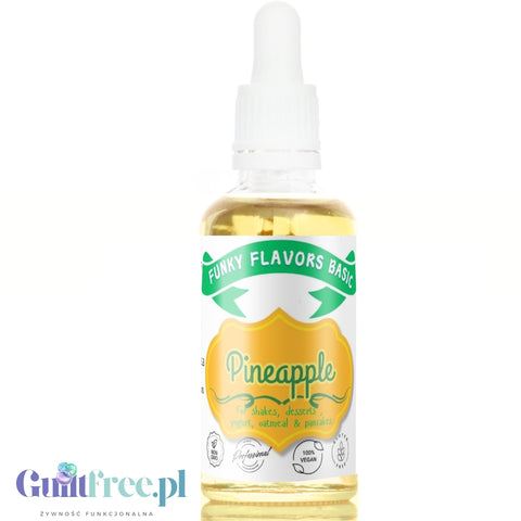 Funky Flavors Basic Pneapple flavor for shakes, desserts, yoghurt, ice cream & pancakes