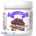 Funky Flavors Splash Black Forest Cake 150g - aromat słodzący w proszku bez cukru, smak Wiśniowe Ciasto Czekoladowe