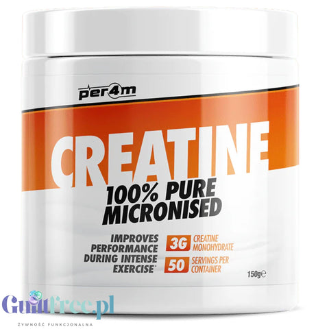 Per4m Creatine100% Pure Micrinised Monohydrate 150g creatine monohydrate