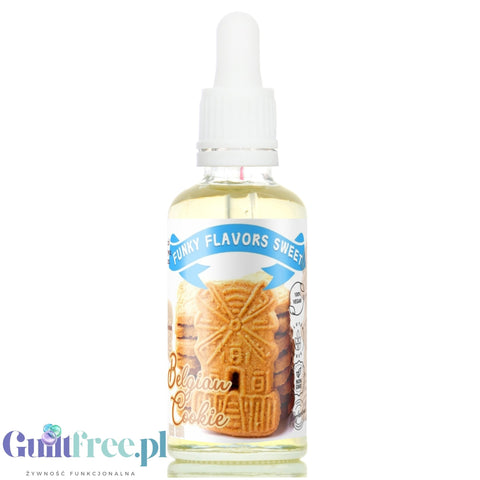 Funky Flavors Sweet Belgian Cookie - sugar free liquid flavor with sucralose