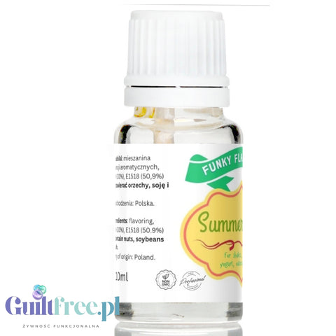 Funky Flavors Basic Summer Fruit 10ml - aromat spożywczy bez cukru i słodzików, Letnie Owoce