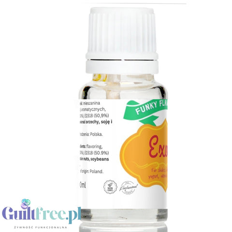 Funky Flavors Basic Exotic 10ml - food flavor without sugar and sweeteners, Exotic Fruits