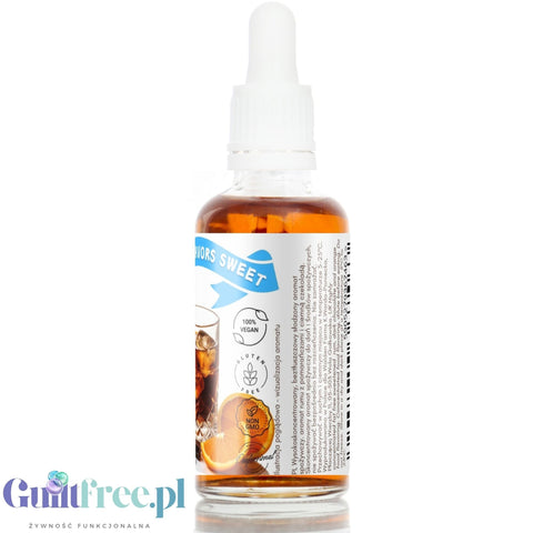 Funky Flavors Sweet Captain Sparrow's Quest - słodkie kropelki o smaku ciemnej czekolady z pomarańczą i rumem