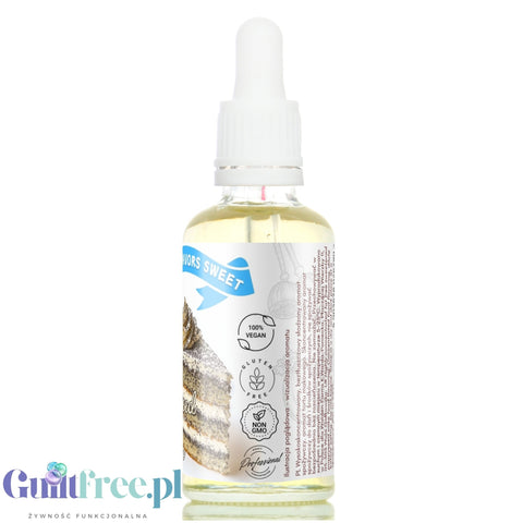 Funky Flavors Sweet Poppyseed Cake - słokie kropelki makowcowe bez cukru, tłuszczu i kcal, Tort Makowy