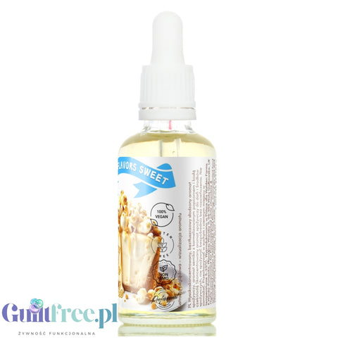 Funky Flavors Sweet Cinematic Cheesecake - słodzony aromat Sernika z Białą Czekoladą i Popcornem