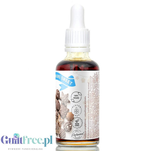 Funky Flavors Sweet Milk Gingerbread - słodzony aromat pierników w czekoladzie bez cukru i tłuszczu