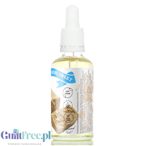 Funky Flavors Sweet Turkish Halva - chałwowe kropelki słodzące bez cukru i tłuszczu, Turecka Chałwa Sezamowa