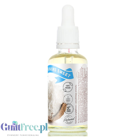 Funky Flavors Sweet Coconut - kokoswe kropelki słodzące bez cukru i kalorii
