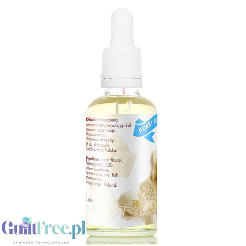Funky Flavors Sweet White Chocolate flavoring with sucralose