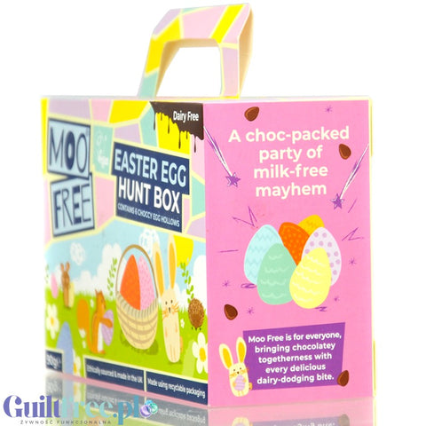 Moo Free Choccy Easter Egg Hunt Box - dairy-free Easter eggs made from vegan chocolate for kids