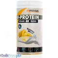 Pro Fuel V-Protein 4K Bananen Milch 750g - vegan protein supplement with banana milk flavor.