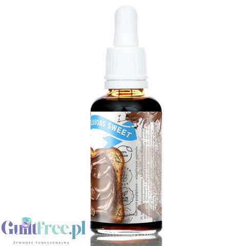 Funky Flavors Sweet Nutty Choc - kropelki smakowe bez cukru o smaku kremu czekoladowego z orzechami