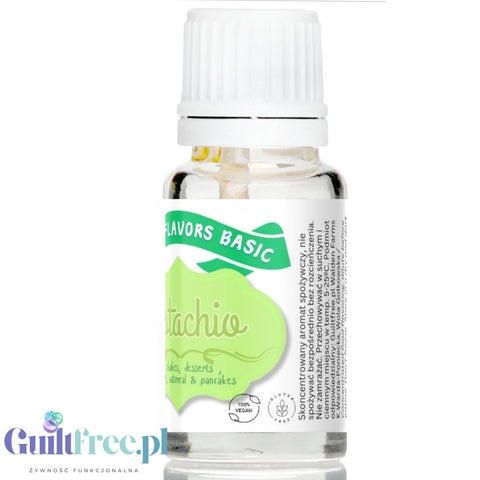 Funky Flavors Basic Pistachio 10ml - kropelki pistacjowe do potraw, bez cukru, słodzików i kalorii